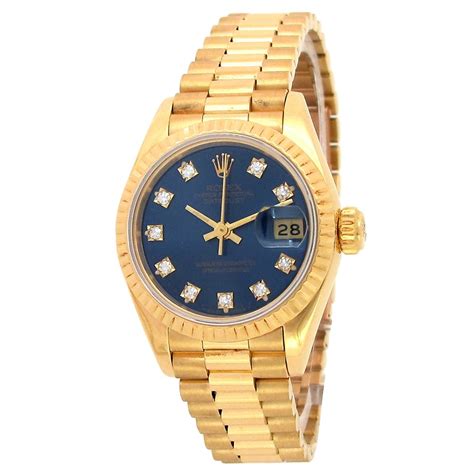 26mm 18k Yellow Gold Rolex Oyster Perpetual President Datejust Watch