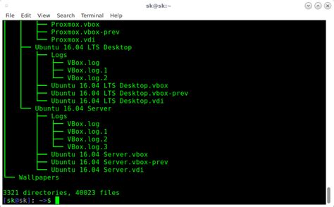 How To Use Tree To Show A Directory Tree In The Linux Terminal The