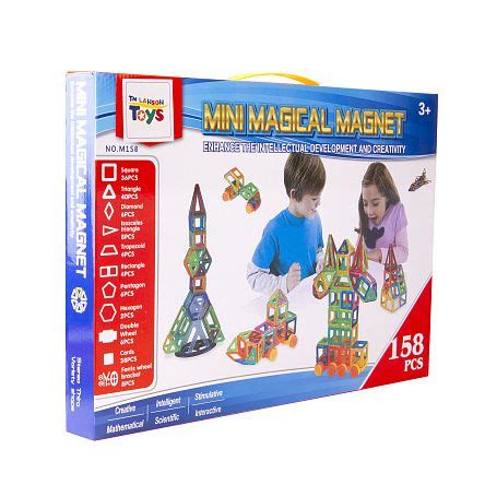 Конструктор Lanson Toys Mini Magical Magnet магнитный 158дет. с 3лет ...