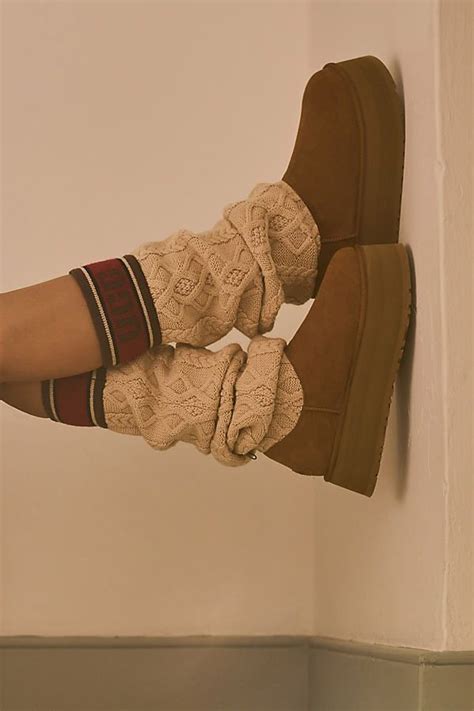 Ugg Classic Sweater Letter Boots Ugg Sweater Boots Classic Sweater