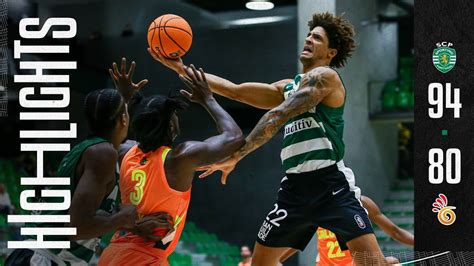 Basquetebol Resumo Sporting CP X AD Galomar YouTube