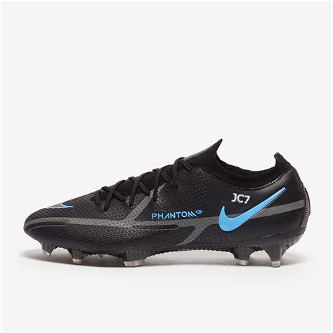 Nike Phantom Gt Ii Elite Fg Nero Nero Grigio Ferro Scarpe Calcio