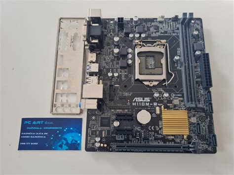 Asus H110m R Intel H110 Socket 1151 Račun R1 Jamstvo