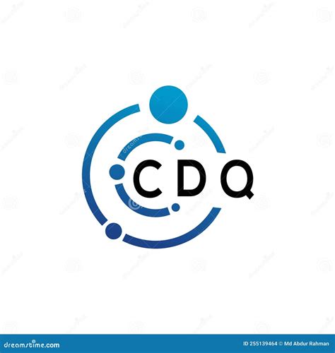 Cdr Letter Logo Design On White Background Cdr Creative Initials