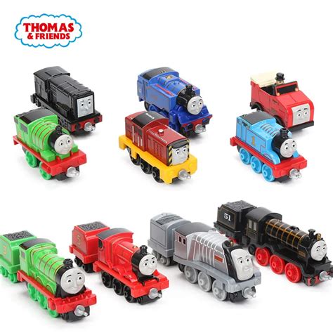 10pcs/box Thomas & Friends Engine Friends Collectible Railway Wooden ...