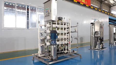 Liters Hour Ultra Filtration Membrane System Equipment Automatic