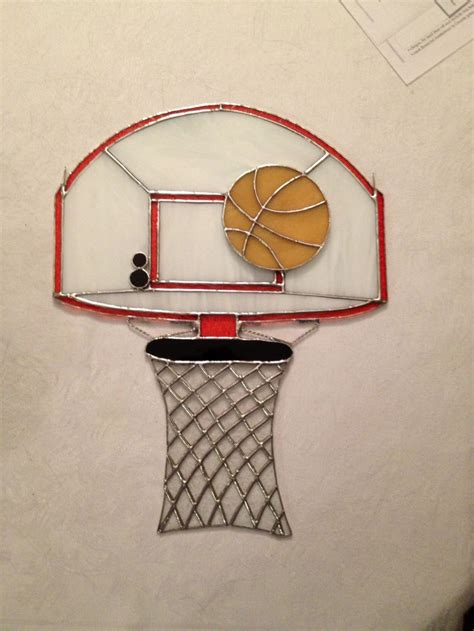 17 Best Images About Stained Glass Sports Basketball On Pinterest Basketball Nets Nyc And