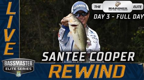 2020 Bassmaster Live At Santee Cooper Day 3 Saturday Youtube