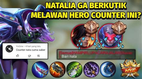 Begini Cara Main Natalia Bikin Hero Counter Malah Ga Berkutik Build