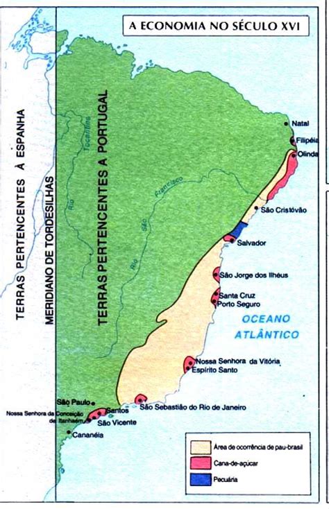 Mapas históricos Brasil Colônia Aula de geografia Mapas históricos