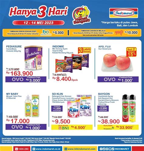 Katalog Promo Jsm Indomaret Periode Mei Bayar Pakai Ovo