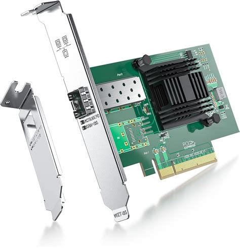 Amazon co jp 10Gtek 10G PCI E NIC ネットワークカード Intel X520 DA1 X520 SR1互換