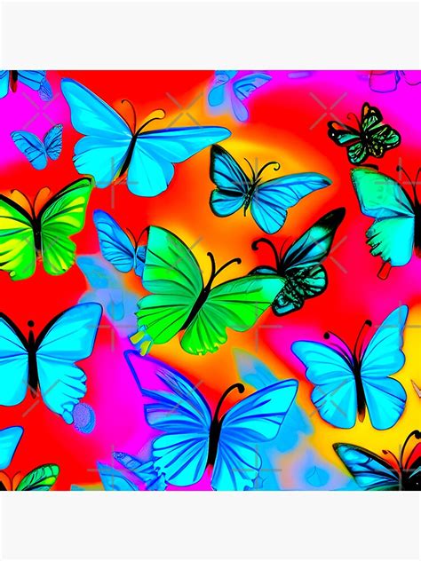 Butterflies Sticker For Sale By Bradm50 Redbubble