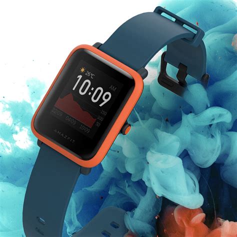 Huami Amazfit Bip S Smartwatch freqüência cardíaca tela laranja de 1 28