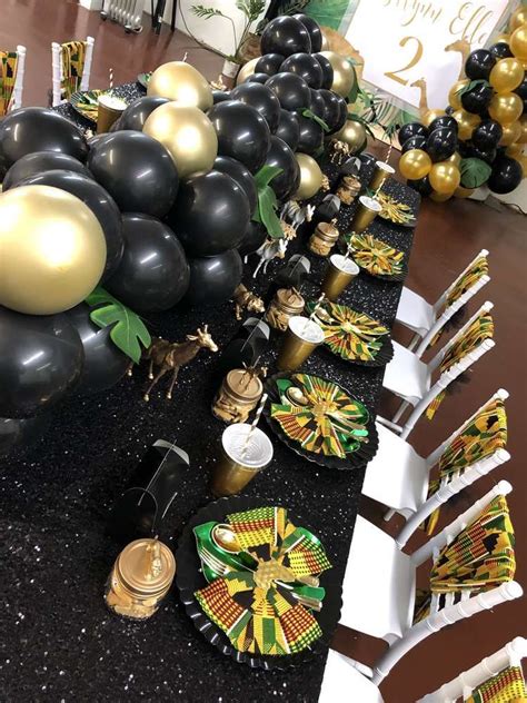 African Princess Birthday Party Ideas Photo 1 Of 25 African Wedding Theme African Party