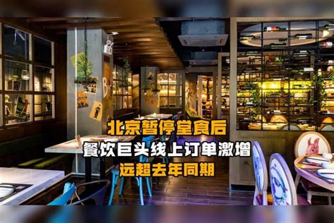 北京暂停堂食后 餐饮巨头线上订单激增 远超去年同期订单巨头餐饮