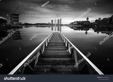 Modern Jetty Futuristic Design Building Putrajaya Stock Photo ...