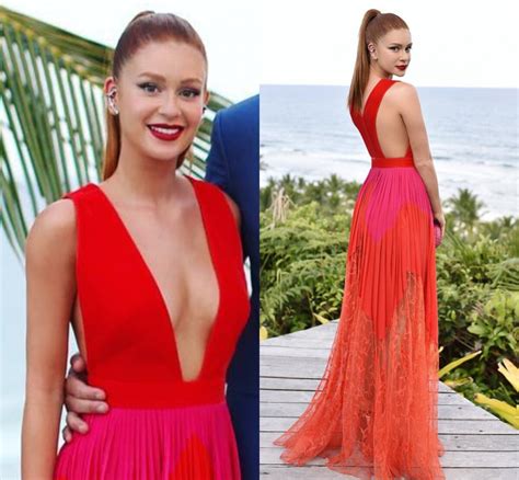 Foto Marina Ruy Barbosa usou vestido longo Givenchy degradê