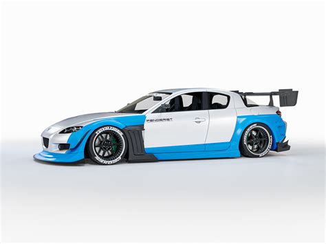 FENDERIST SPEC R Full Kit WIDE BODY KIT Mazda RX 8 2003 2008