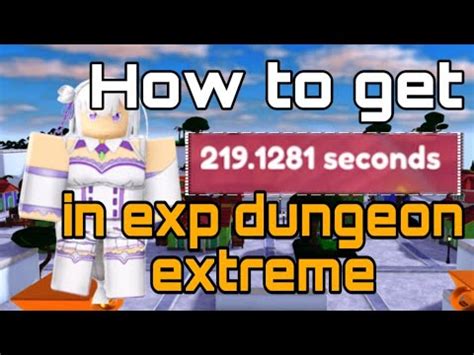 How To Get 219secs In EXP Raid Extreme Roblox ASTD YouTube