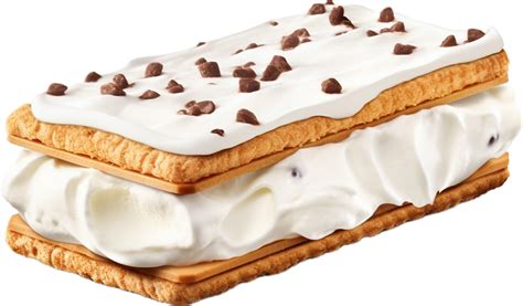 Vanilla Ice Cream Sandwich Png With Ai Generated 34339190 Png