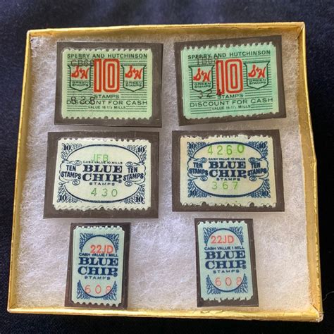 Blue Chip Stamps Etsy