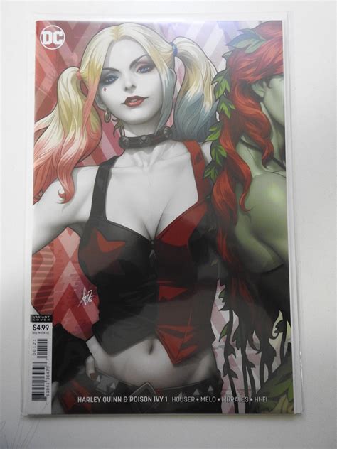 Harley Quinn And Poison Ivy 1 Stanley Artgerm Lau Harley Qui Comic Books Modern Age Dc