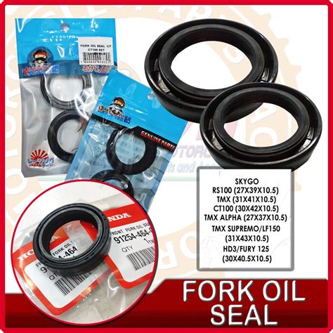 Motorycycle Fork Oil Seal Set Front Fork Oil Seal Barako Tmx Rs Hd