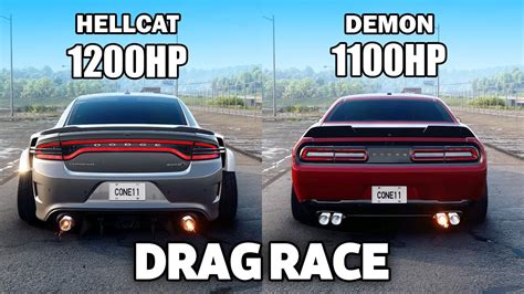 Charger Srt Hellcat Vs Challenger Srt8 Drag Race Nfs Unbound Youtube