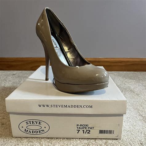 Steve Madden Platform Nude Heel Depop