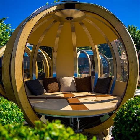 Luxury Rotating Lounger Garden Pod Ornate Garden 0 Finance And Free