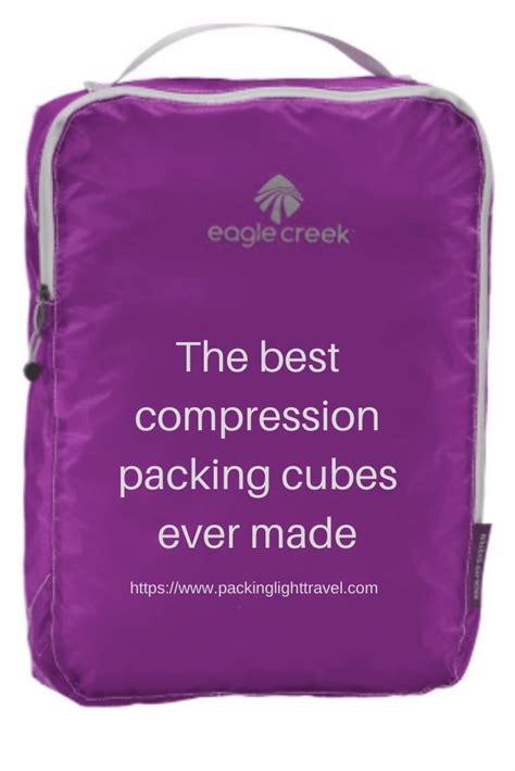 The best compression packing cubes ever made