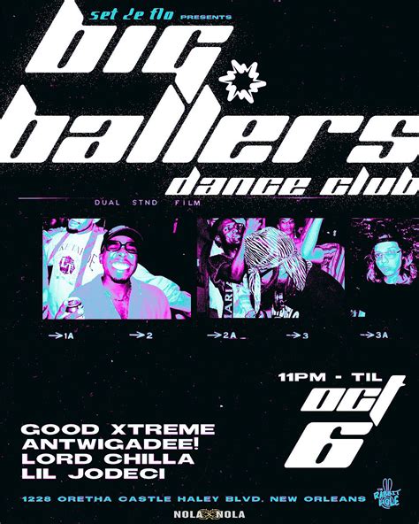 SetDeFLo Presents Big Ballers Dance Club Tickets At The Rabbit Hole In