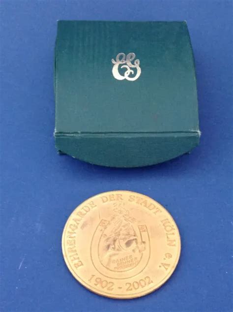 EHRENGARDE ORDEN MEDAILLE 2002 Kölner Karnevalsorden Karneval Köln 2024