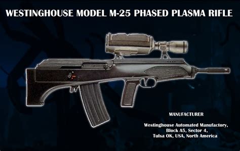 Westinghouse Model M 25 Phased Plasma Rifle The Terminator 1984