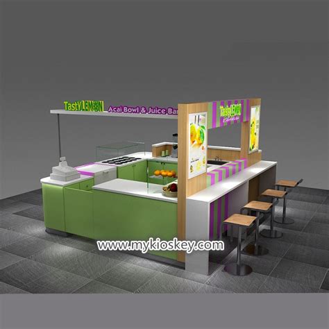 Fresh Juice Bar Supplier Mall Smoothies Kiosk For Sale