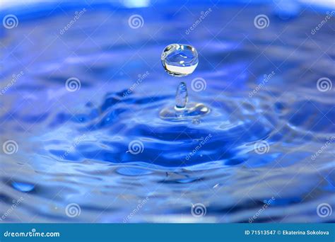 Drops Of Pure Water Stock Image Image Of Abstract Pattern 71513547