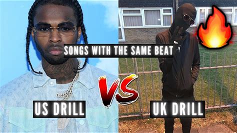 WHO BETTER US DRILL SONGS VS UK DRILL SONGS WITH THE SAME BEAT