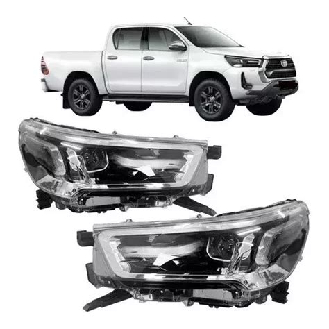 Farol Hilux Sr Srx Srv Diante Toyota