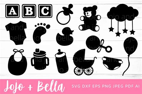 Baby Svg Bundle 980811 Cut Files Design Bundles