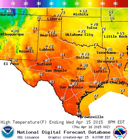 April 15 Texas Weather Roundup • Texas Storm Chasers