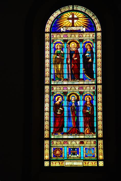 Stained Glass Design Of A Chapel Lasopabulk