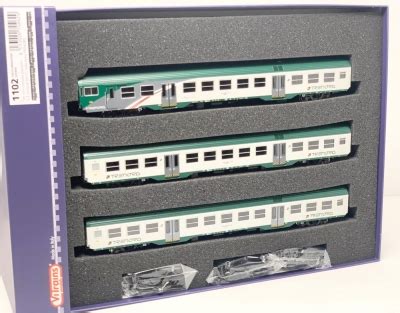 Modellismo Ferroviario SalentoRailroad VITRAINS 1102 Set Di 3