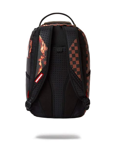 Zaino Sprayground Burnt Sharks In Paris Dlx Backpack Nero