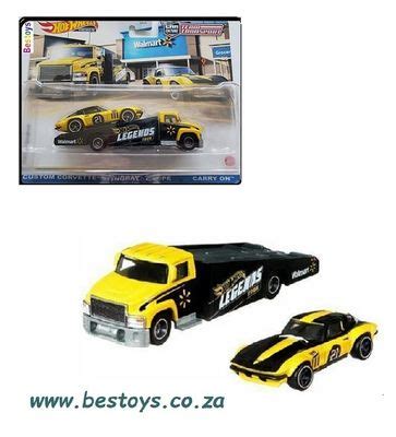 Hot Wheels Hotwheels Car Culture Team Transport Chevy Chevrolet Corvette C R Carry On