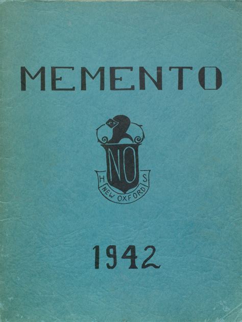 1942 yearbook from New Oxford High School from New oxford, Pennsylvania ...