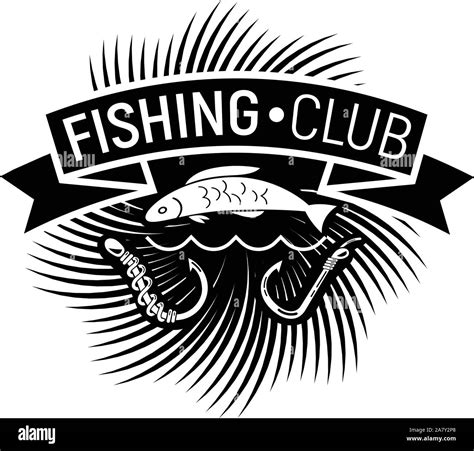 Modern fishing club logo, simple style Stock Vector Image & Art - Alamy