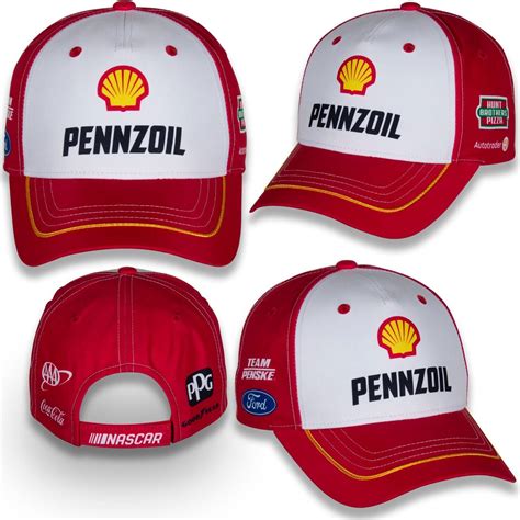 Joey Logano 2024 #22 Shell/Pennzoil Uniform Hat