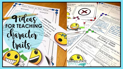 A Lesson Fail And Ideas For Character Traits Tarheelstate Teacher