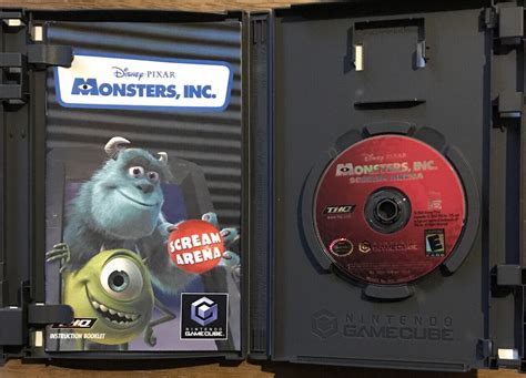 Monsters Inc Scream Arena Nintendo Gamecube 2002 785138380124 Ebay